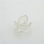 JY-120 28mm PP Plastic Pipe Clamp Fittings For Label Holder