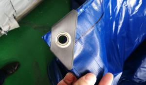 China Waterproof PVC Knife Coated 420gsm Tarpaulin Lorry Cover factory