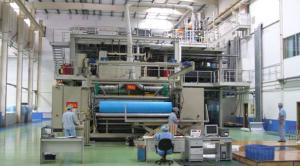 China PP SMS Non Woven Fabric Making Machine factory