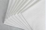 130g White Pearl Grain 100%Viscose Cross Spunlaced Non-Woven Tissue