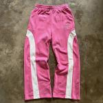 Men's Oversized Wide Leg Baggy Sweatpants with Custom Logo and Mid Waist