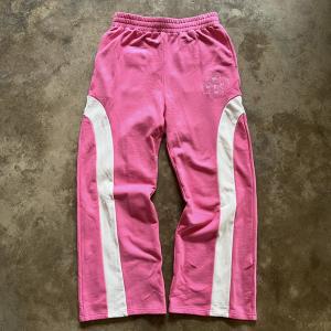 China Men's Oversized Wide Leg Baggy Sweatpants with Custom Logo and Mid Waist factory