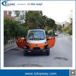 Steering wheel with air conditioner Mini Electric Vehicle car rickshaw for adult