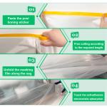 Single Sided Adhesive Dust Proof Masking Film For Automotive Car Waterproof HDPE