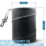 Car Trash Bags, Garbage Bag Hanging Detachable Bag for Car Trash Bag Hanging