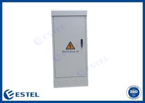 China Two Walls Galvanized Steel Outdoor Electronics Cabinet Anti Theft Three Point Lock factory