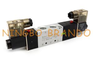 China 4V330C-10 3/8'' 5/3 Way Closed Center Pneumatic Solenoid Valve factory