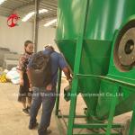 High Productivity Poultry Feed Making Machine For Poultry Chicken Farm Sandy