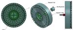 Round OD400mm AlNiCo Electromagnetic Chuck For Surface Grinder