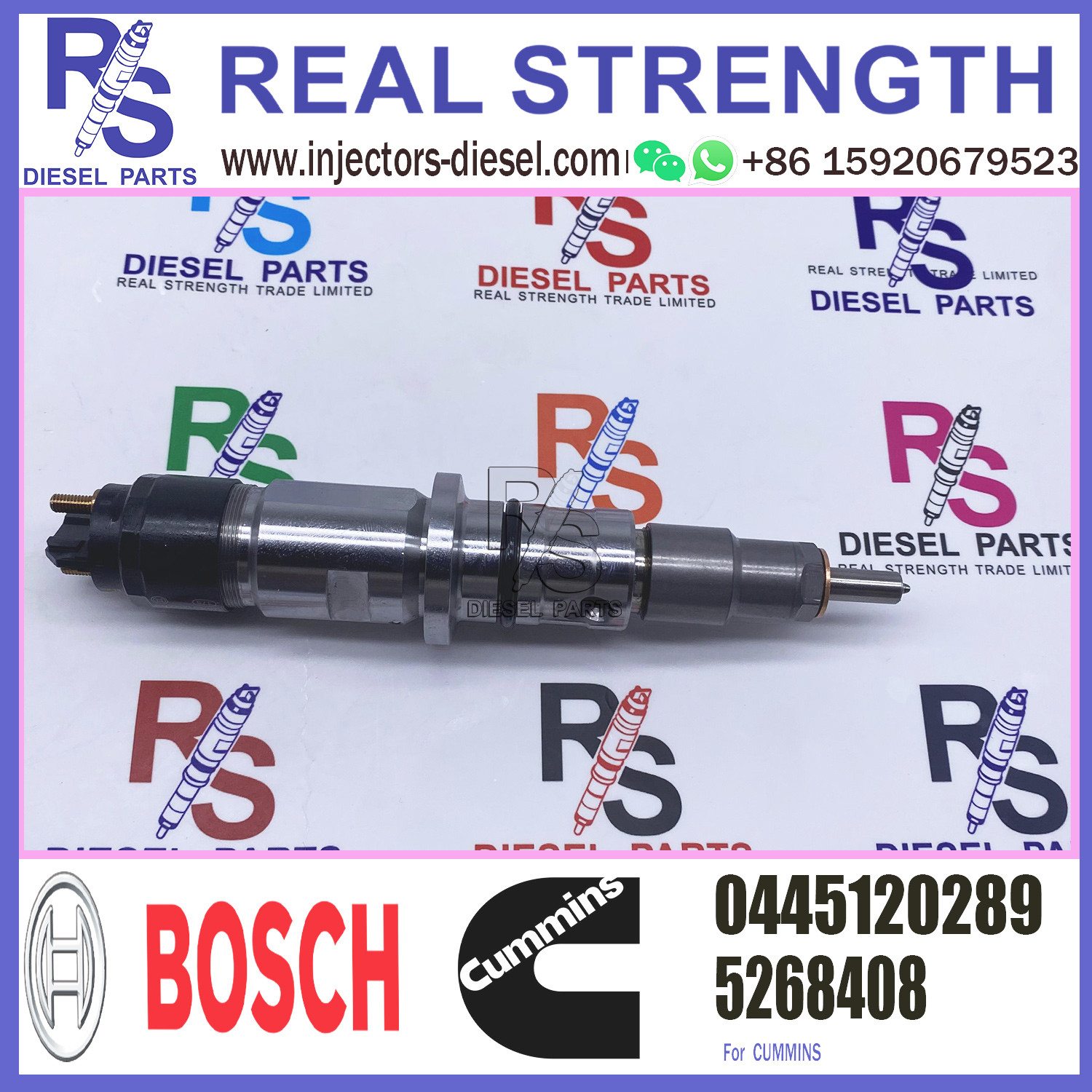 5268408 High Precision Fuel Injector Gasket Set 0 445 120 289 0445120289