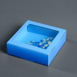 Wedding Gift Packing Boxes Bakery Packaging Box With Clear Pvc Window