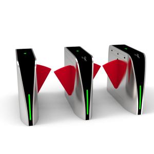 Zento IP67 Waterproof Access Control System Brushless Servo Motor Flap Barrier