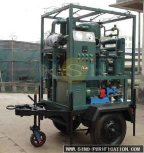 China Enclosed Double Stage Vacuum Oil Purifier Trailer Mounted 18000LPH factory