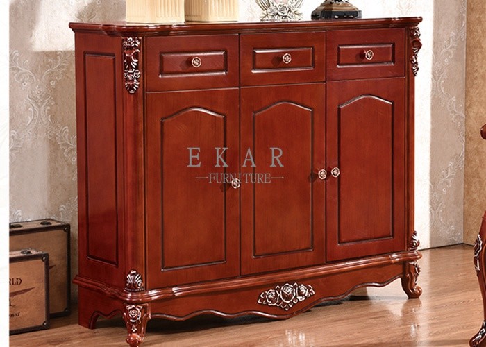 3 doors storage 3 drawers antique shoes cabinet shoes racks