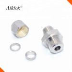Stainless Steel Male NPT Connector Union SS316 Screwed Tube Fittings