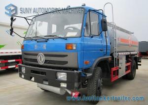 China 170HP 4x2 Transport Oil Chemical Tanker Truck Dong Feng Vehicles factory