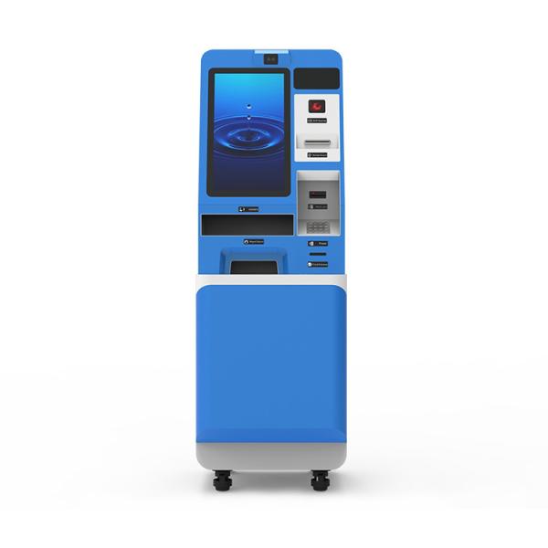 All In One Self Payment Kiosk Printer Terminal Government Touch Screen Payment