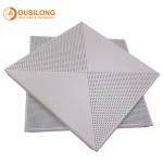 Perforated Metal Suspended Ceiling Tiles with Sound Insulation on Steel Aluminum