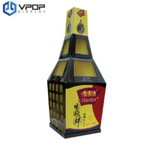 China Custom Cardboard Market Stand Saving Space For Home Security Products factory