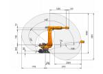 Kuka Youbot Joint Limits Arm Floor KR 210 R2700-2 Reach 2700mm