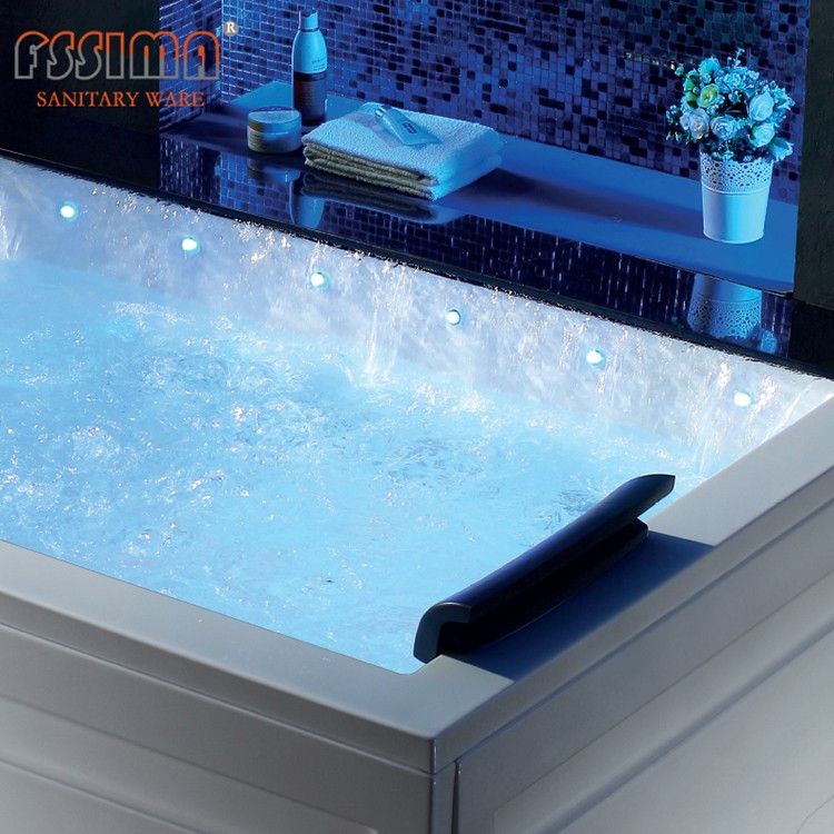 1900x830 Whirlpool SPA Bathtub 2 Person Freestanding Jetted Tub