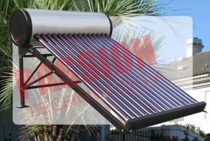 China Evacuated Tube Solar Water Heater , Outdoor Solar Water Heater With CE factory