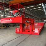 XM Group 4 Axle 50 60 Ton Gooseneck Lowbed Semi Trailer Lowboy Truck Trailer For
