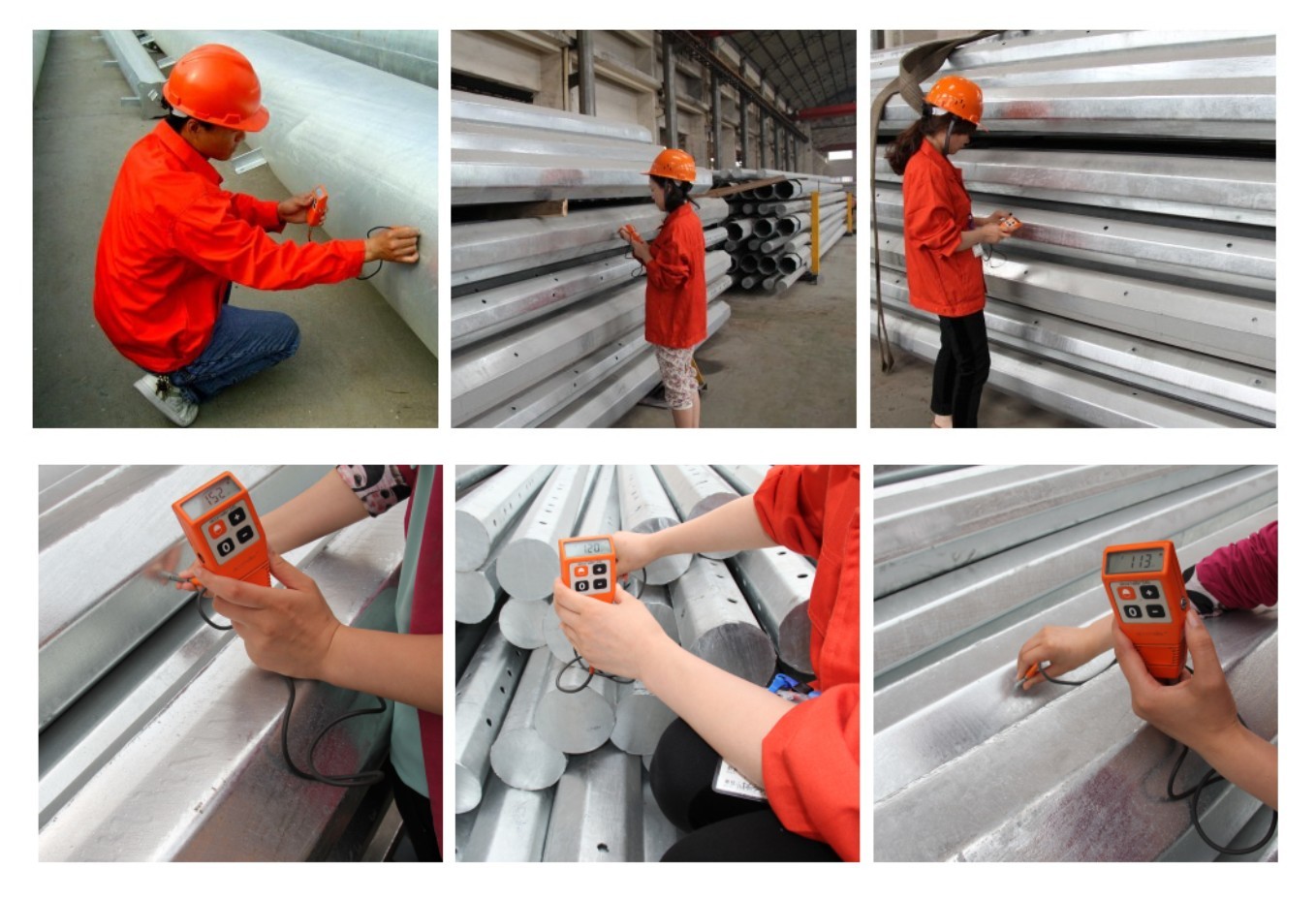 Hot Dip Galvanized Steel Electric Poles With FRP 3.8mm 7.2mm Thickness 9m 11m Length Malaysia Standard
