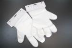 Flat Pack Disposable PE Gloves / Polyethylene Disposable Food Handling Gloves
