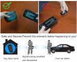 2 In 1 RFID Blocker Pouch , Carbon Fiber Mens Signal Blocking Card Holder