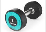 Popular Gym Fitness Dumbbell America Captain Design With PU / Steel Material
