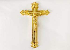 China Plastic Material Casket Crucifix For Coffin DecorationJesus 1# factory