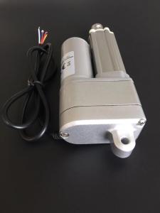 China Brushed Dc Motor Electric Rotary Actuator 12v 15cm Stroke 110 Lb Force factory
