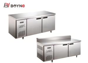 China Commercial Undercounter Refrigerator Freezer 2 Door Self - Closing Energy Saving -12°C~-18°C factory